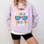 What An Awesome Pre-K Graduate Looks Like 2025 Graduation Comfort Colors Sweatshirt Orchid