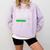 Bachelors Degree Loading College Student Graduation Comfort Colors Sweatshirt Orchid