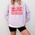 Bar Exam Law School Graduation Study T-Shirt Comfort Colors Sweatshirt Orchid