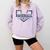 Baseball Senior Night Baseball Senior 2025 Graduation 50 Comfort Colors Sweatshirt Orchid