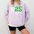 Baseball Senior Night Baseball Senior 2025 Graduation 61 Comfort Colors Sweatshirt Orchid
