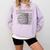 Basketball Senior For Boys &Girls Class 2025 Graduation Comfort Colors Sweatshirt Orchid