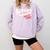 Beauty School Graduation Class Of 2018 Comfort Colors Sweatshirt Orchid