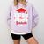 Big Sis Of a 2025 Graduate Class Senior Graduation Grad 25 Comfort Colors Sweatshirt Orchid