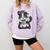 Border Collie Dog Lover Cute Anime School Graduation Men Women Kids Comfort Colors Sweatshirt Orchid