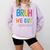 Bruh We Out Seniors Senior Year Back To School Graduation Comfort Colors Sweatshirt Orchid
