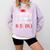 BSN Bachelor Of Science In Nursing Graduation Comfort Colors Sweatshirt Orchid