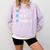 More Bucks Annually MBA Graduation Shirt Comfort Colors Sweatshirt Orchid