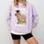 Capy Last Day Of School Capybara Graduation Quote Comfort Colors Sweatshirt Orchid