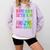 Certified Medical Assistant CMA Graduation Comfort Colors Sweatshirt Orchid
