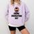 Chemo Graduation Day Victory Support Shirt Comfort Colors Sweatshirt Orchid
