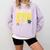 I Chose The Psycho Path Psychology Major Graduation Comfort Colors Sweatshirt Orchid