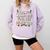 Christmas Sarcastic Introvert Holiday Shirt Comfort Colors Sweatshirt Orchid