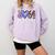 Class Of 1964 Shirt Tie Dye Senior Graduation Class Reunion Comfort Colors Sweatshirt Orchid