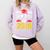 Class Of 2019 Graduation Senior High School College Comfort Colors Sweatshirt Orchid