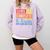 Class Of 2019 Senior High School Graduation Level 12th Grade Comfort Colors Sweatshirt Orchid