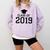 Class Of 2019 Shirt Graduation Gift Comfort Colors Sweatshirt Orchid