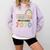 Class Of 2020 Quarantined Seniors Graduation Gift Comfort Colors Sweatshirt Orchid