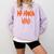 Class Of 2020 Senior 80s And 90s Rock Style Graduation Comfort Colors Sweatshirt Orchid