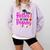 Class Of 2022 Four Degrees Hotter Graduation Day Master Grad Comfort Colors Sweatshirt Orchid