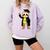 Class Of 2022 Sloth Graduation Masters College High School Comfort Colors Sweatshirt Orchid