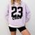 Class Of 2023 Seniors 23 Senior Graduation Idea Comfort Colors Sweatshirt Orchid