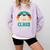 Class Of 2024 Senior Graduation Leveled Up Gamer Class 2024 Comfort Colors Sweatshirt Orchid
