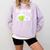 Class Of 2025 Graduation Senior Tennis Player Comfort Colors Sweatshirt Orchid