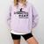 Class Of 2025 Gymnastics Mom Senior Gymnast Graduation Comfort Colors Sweatshirt Orchid