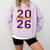 Class Of 2026 Graduation Varsity Purple Yellow On The Back Comfort Colors Sweatshirt Orchid