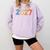 Class Of 2027 Graduate Shirts For Men Women Graduation Retro Comfort Colors Sweatshirt Orchid