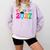 Class Of 2027 Shirt For Boys And Girls Fun 2027 Graduation Comfort Colors Sweatshirt Orchid