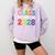 Class Of 2028 Colorful Graduation Comfort Colors Sweatshirt Orchid