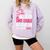 Class Of 2032 She Believed She Could Kids Graduation T-Shirt Comfort Colors Sweatshirt Orchid