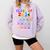 Class Of 2034 Grow With Me Graduation First Day Of School Comfort Colors Sweatshirt Orchid