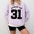 Class Of 31 Date High School Kindergarten Graduation Shirt Comfort Colors Sweatshirt Orchid