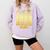 College Grad Class Of 2025 Senior Graduate Graduation Comfort Colors Sweatshirt Orchid