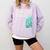 College Grad Class Of 2026 Graduation Comfort Colors Sweatshirt Orchid