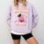 College Graduation 2018 Shirt Graduate For Her Comfort Colors Sweatshirt Orchid