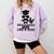 College High School Graduation Grad 2018 Shirt Comfort Colors Sweatshirt Orchid