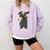 Cool Graduation Dab Dabbing Senior 2019 Grad Comfort Colors Sweatshirt Orchid