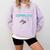 Cool High School Graduation For Grads Comfort Colors Sweatshirt Orchid