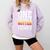 Criminal Justice Graduation Tshirt One Degree Hotter Comfort Colors Sweatshirt Orchid