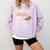 I Like Croissant And Maybe 3 People Baking Introvert Foodie Comfort Colors Sweatshirt Orchid
