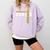 Cross Country Senior Night Senior 2025 Graduation Party 18 Comfort Colors Sweatshirt Orchid Cross Country Senior Night Senior 2025 Graduation Party 18 Comfort Colors Sweatshirt Orchid