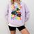 I Crushed Pre-K Monster Truck Graduation Preschool Grad 2025 Comfort Colors Sweatshirt Orchid