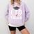 CSD Masters Graduation Men Women Son Daughter Comfort Colors Sweatshirt Orchid