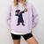 Cute Dabbing Kid Elementary School Graduation Baseball Comfort Colors Sweatshirt Orchid