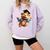 Cute Graduation Bear To Celebrate Your Graduate Comfort Colors Sweatshirt Orchid