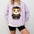 Cute Hamster Graduation Comfort Colors Sweatshirt Orchid